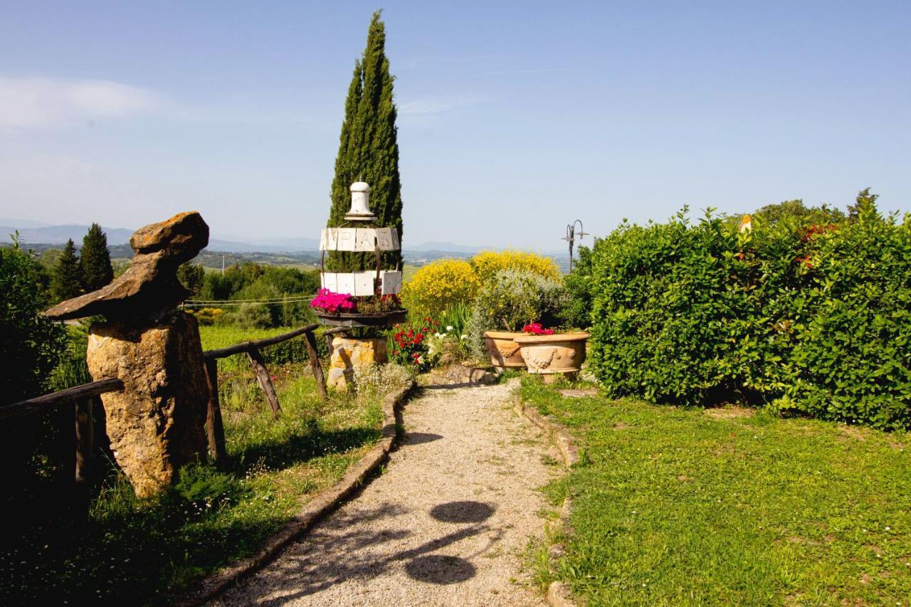 Agriturismo Poggio Pistolese Hotel Montaione Exterior photo